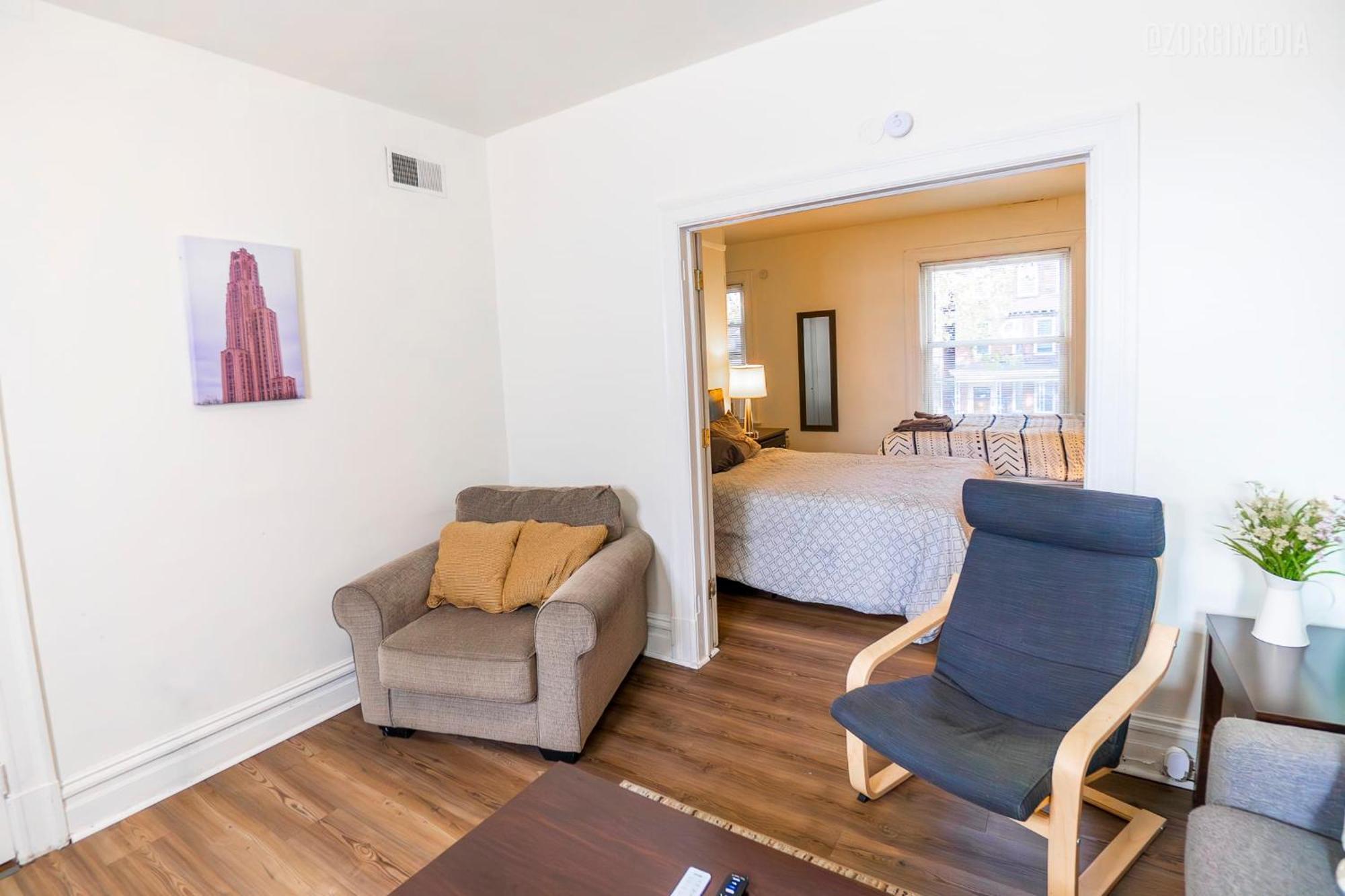 Stylish Apt - 2 Queen Bed - Easy Hospital Access 피츠버그 외부 사진