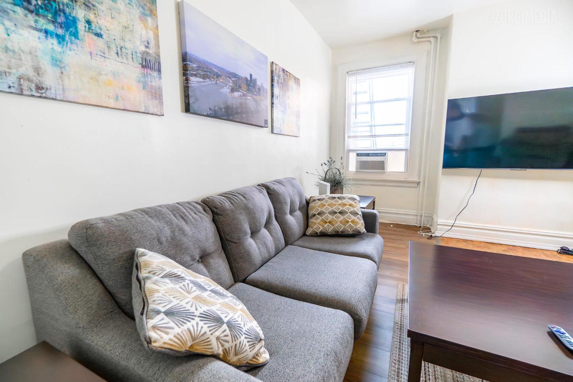 Stylish Apt - 2 Queen Bed - Easy Hospital Access 피츠버그 외부 사진