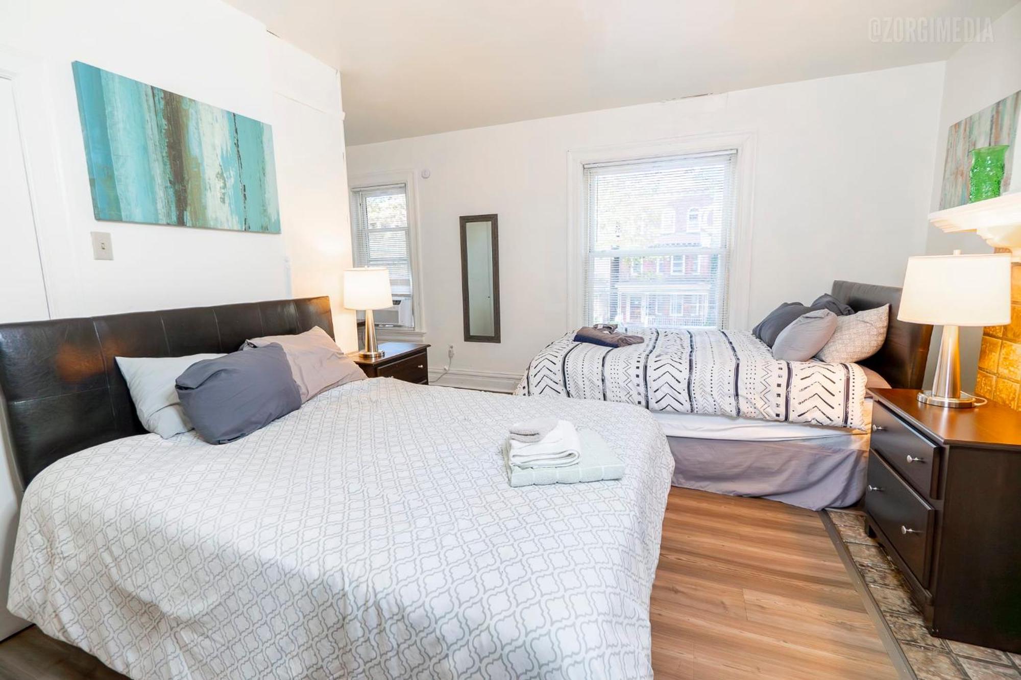 Stylish Apt - 2 Queen Bed - Easy Hospital Access 피츠버그 외부 사진